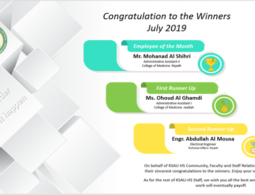 EMPLOYEE OF THE MONTH WINNERS (JULY 2019)
